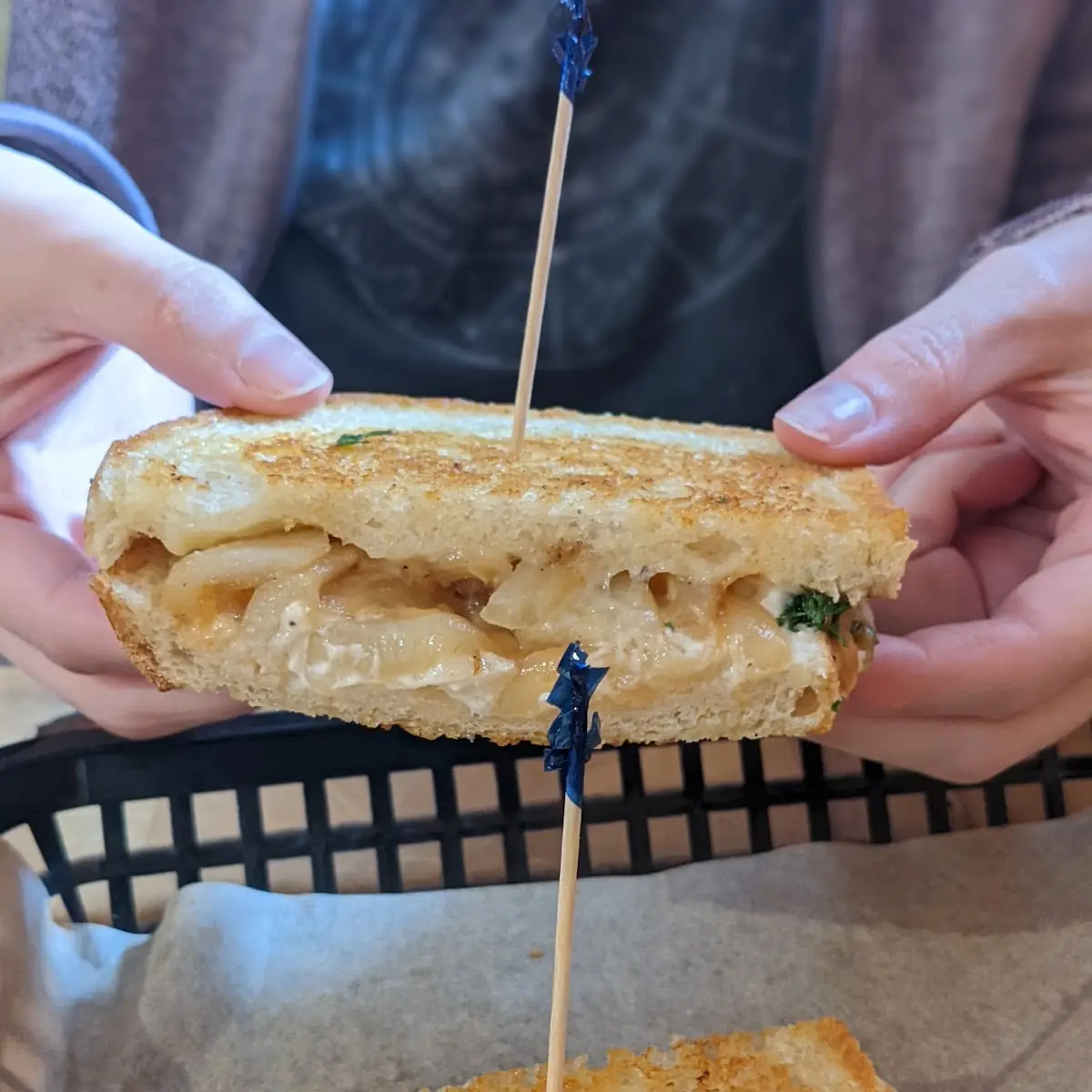 Goat Grilled Cheese