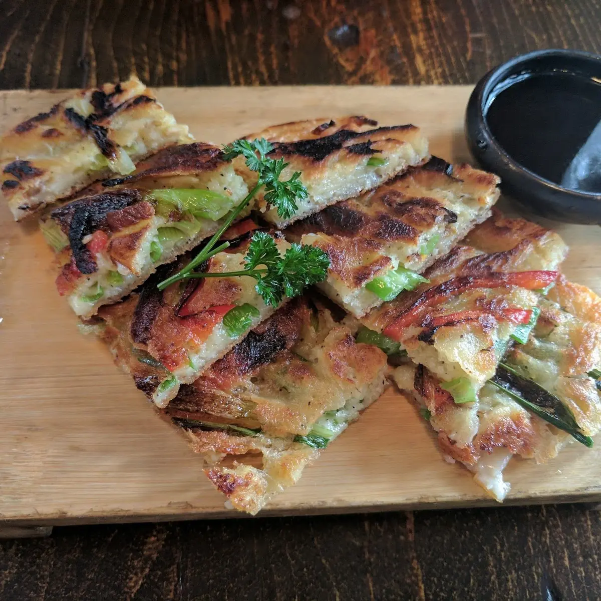 Den Den Seafood Scallion Pancake