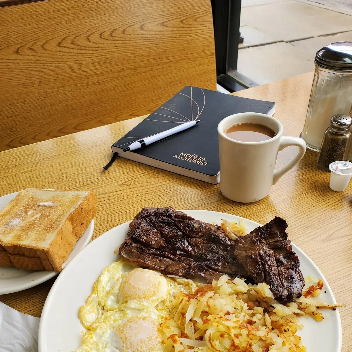 Skirt Steak & Eggs