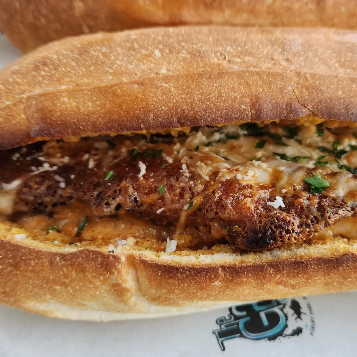 Chicken Vodka Parm Sammy Sandwich