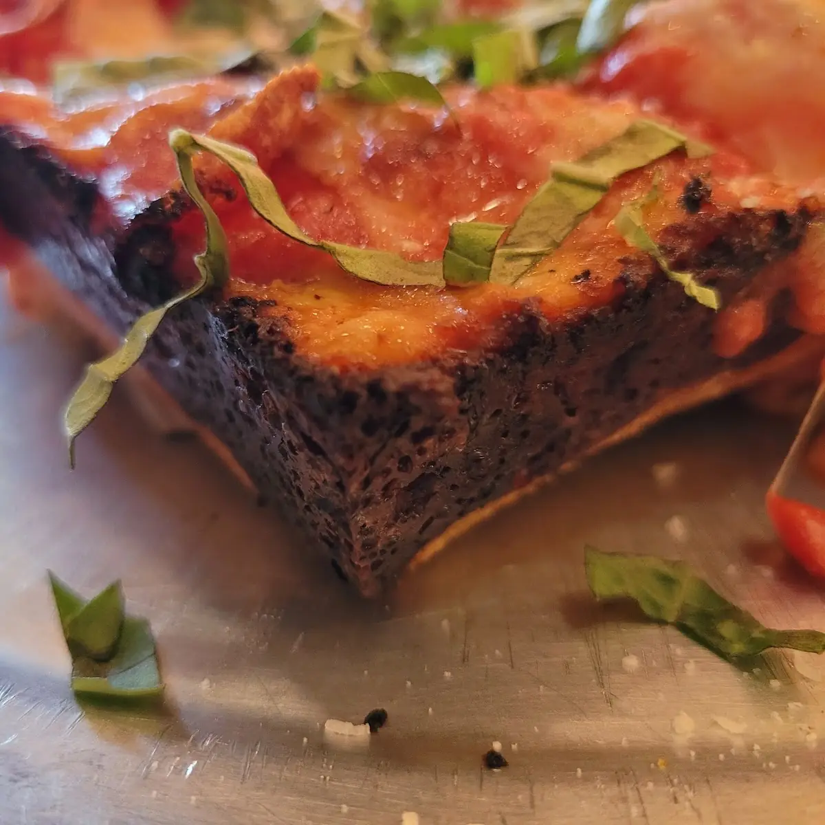 Detroit Deep Dish Pizza Pepperoni