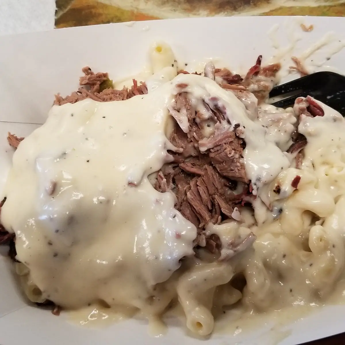 Brisket Mac N Cheese Bowl
