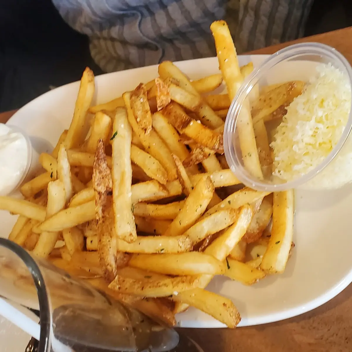 Garlic Parmesan Fries