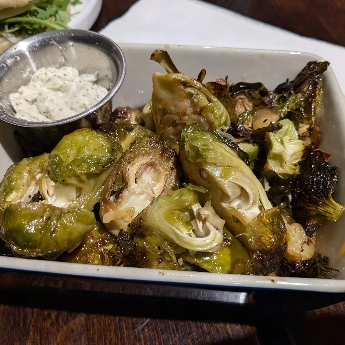 Fried Artichoke Caesar Salad