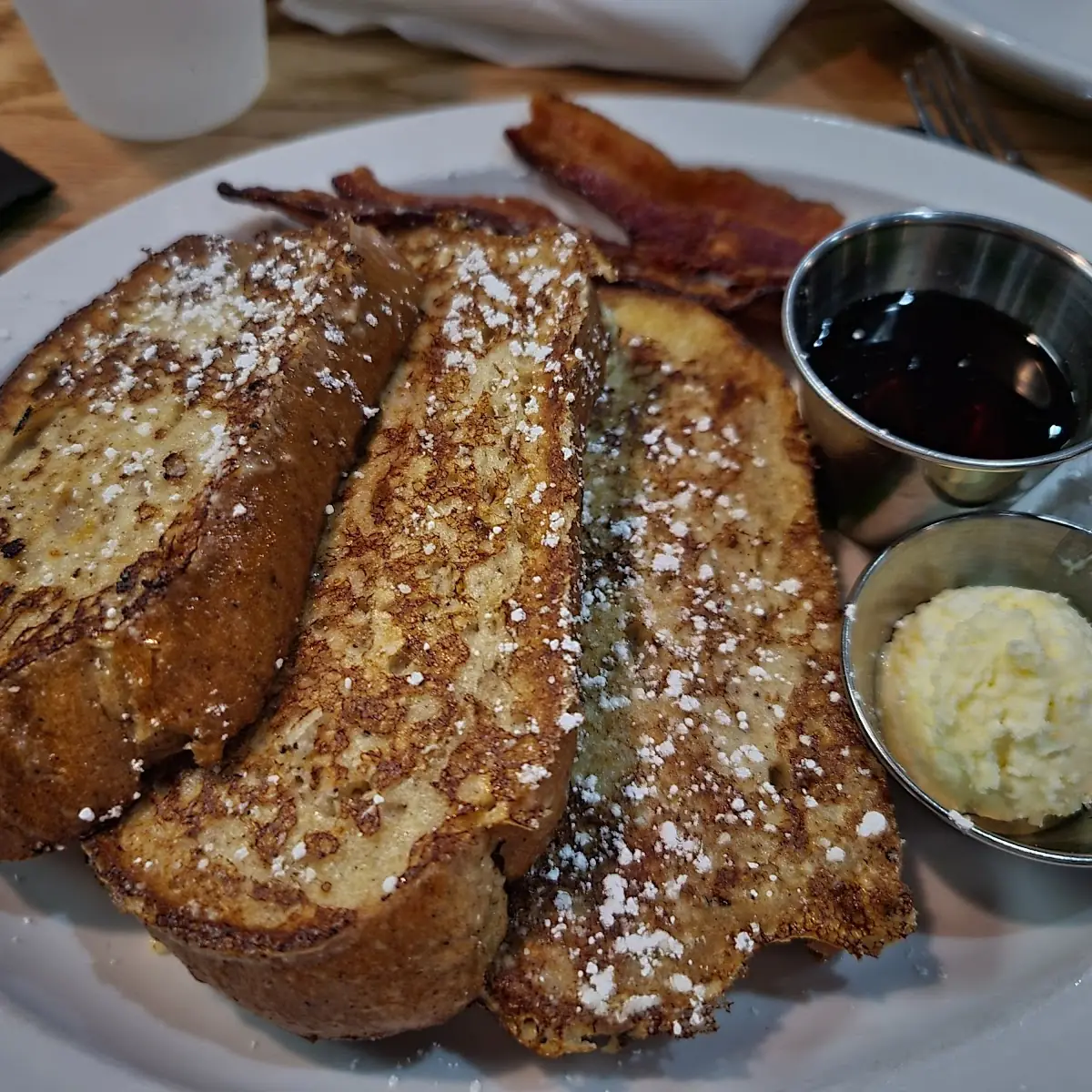 French Toast with Bacon