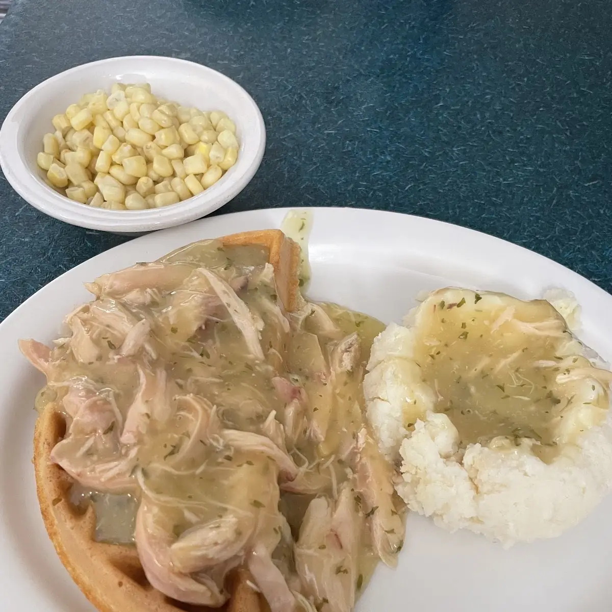 Open-Faced Turkey Sandwich