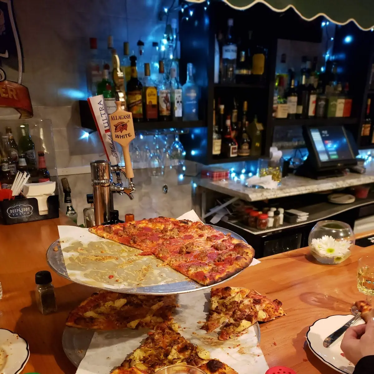 Sausage and Pepperoni Pizza