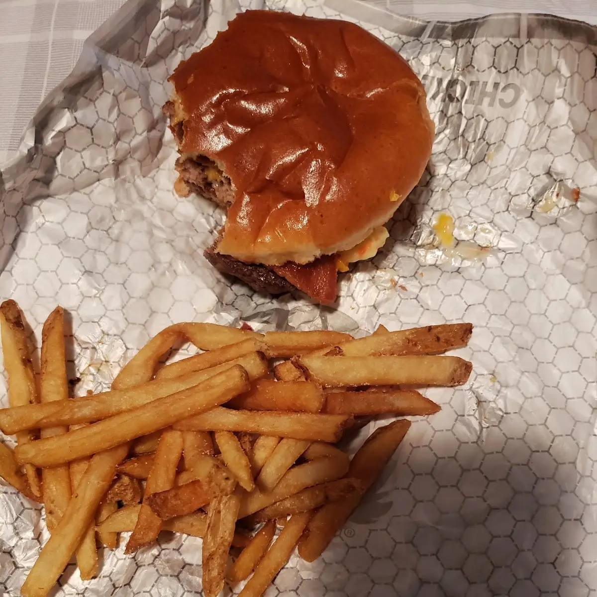 Bacon Double Cheeseburger Combo