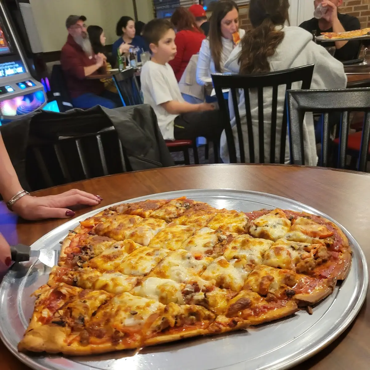 St Valentine's Day Heart Shaped Pizza