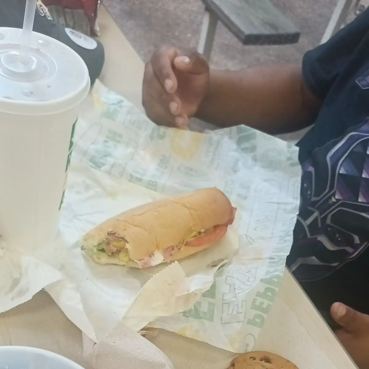 Subway Footlong Cookie