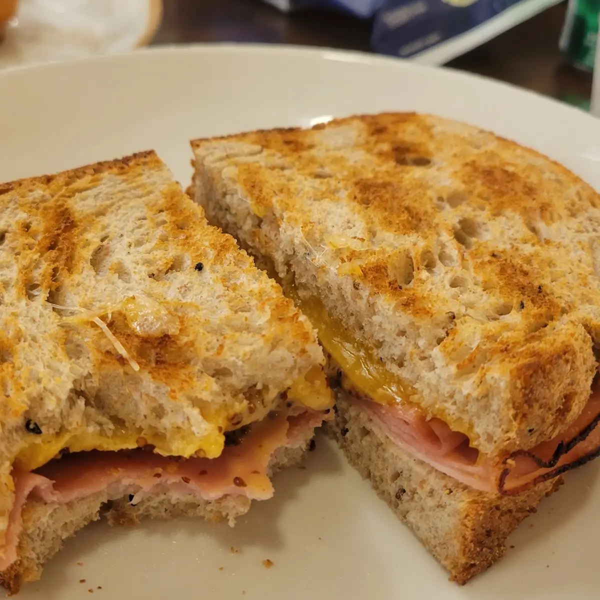 Ham and Cheese Sandwich Lunch