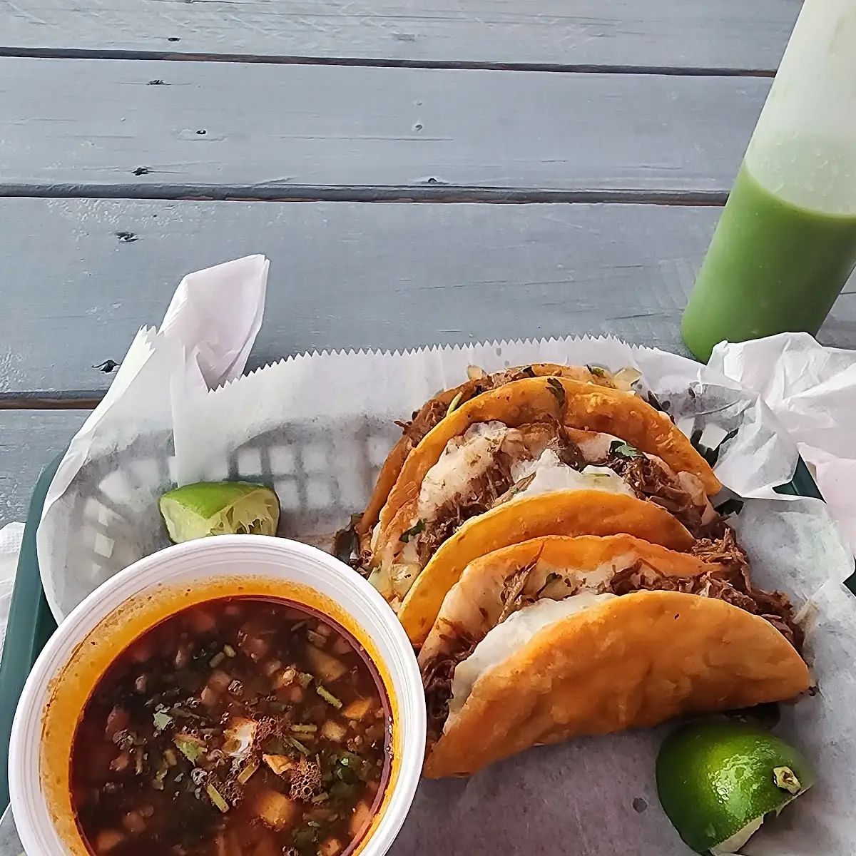 Birria Tacos and Quesadilla Platter