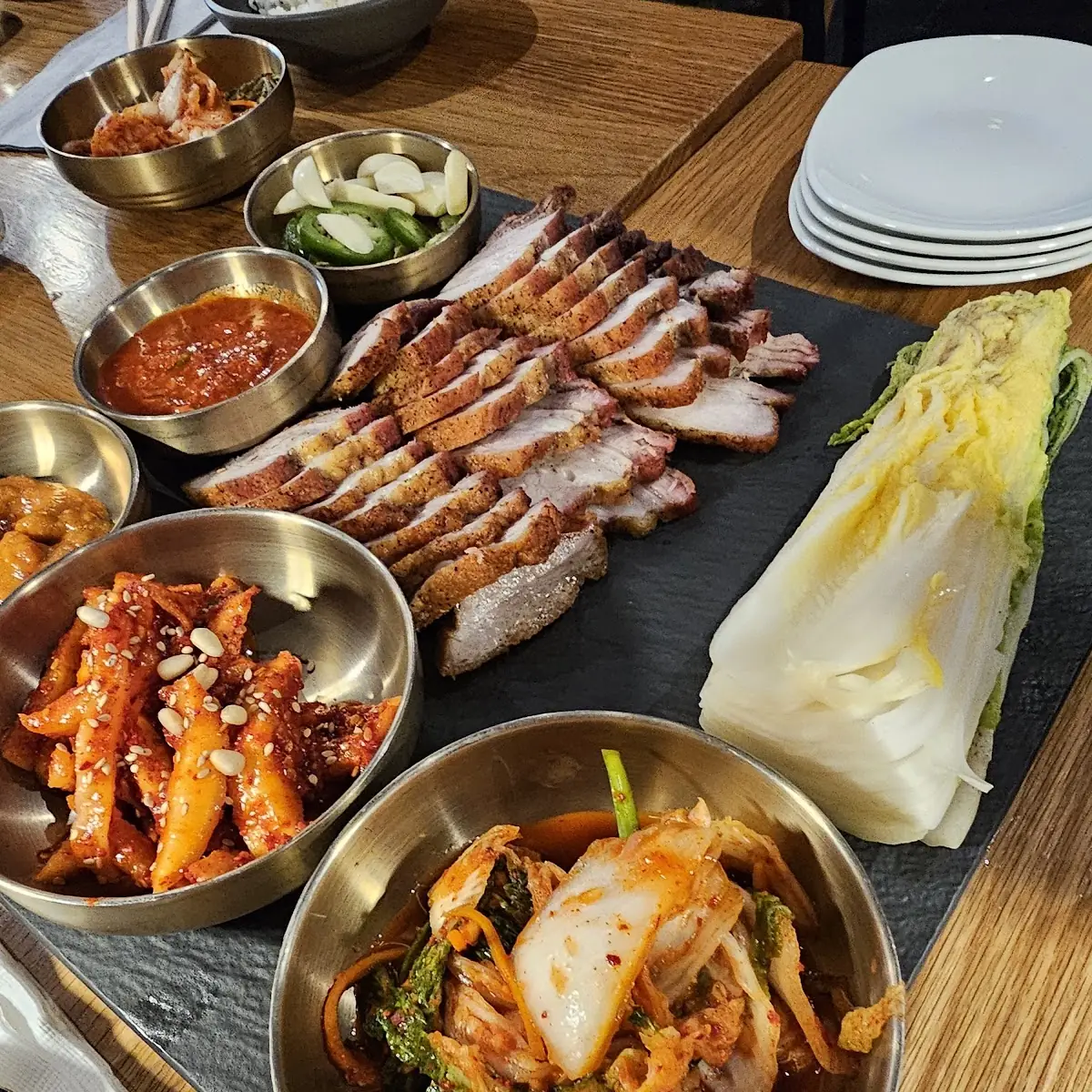 grilled bbq bossam 보쌈