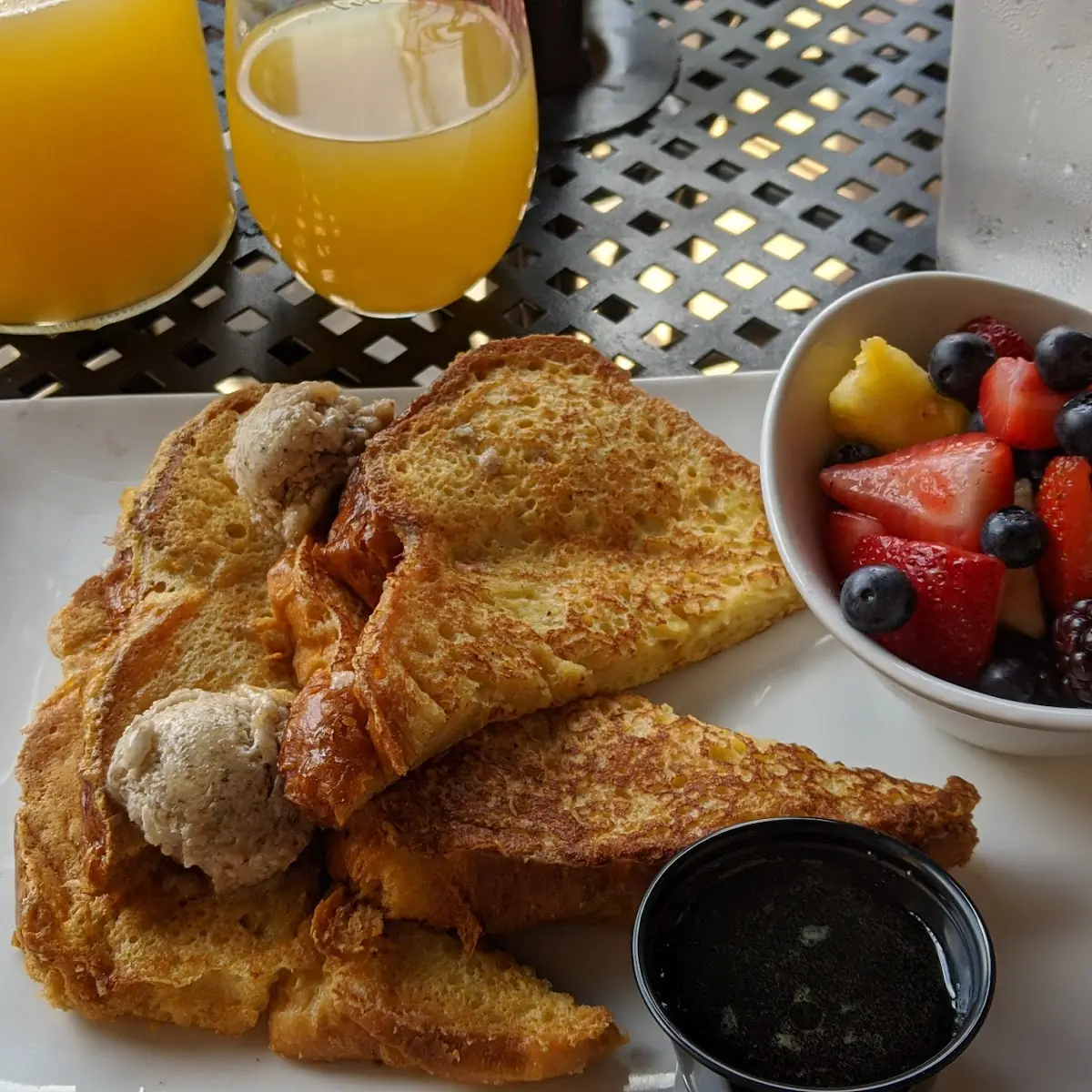 French Toast with Maple Walnut Butter