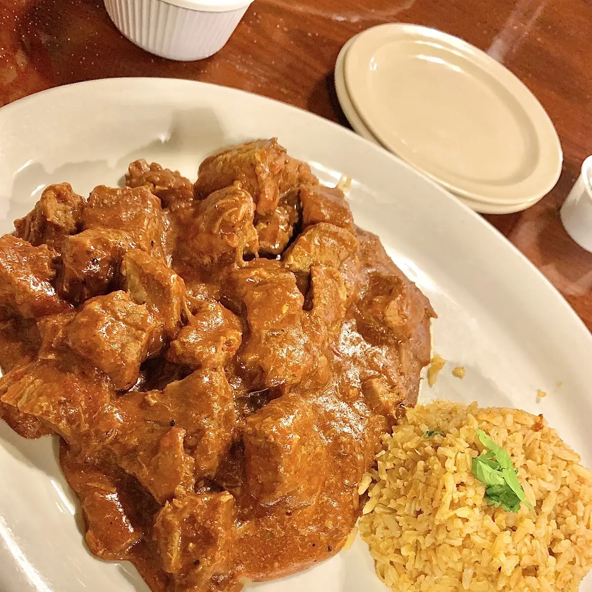 Carne Guisada Plate