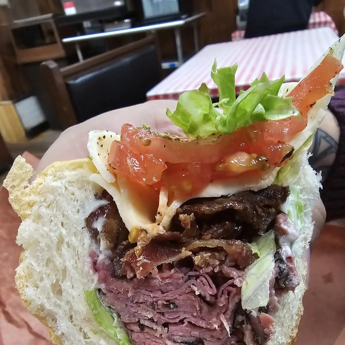 Turkey and Roast Beef Sub