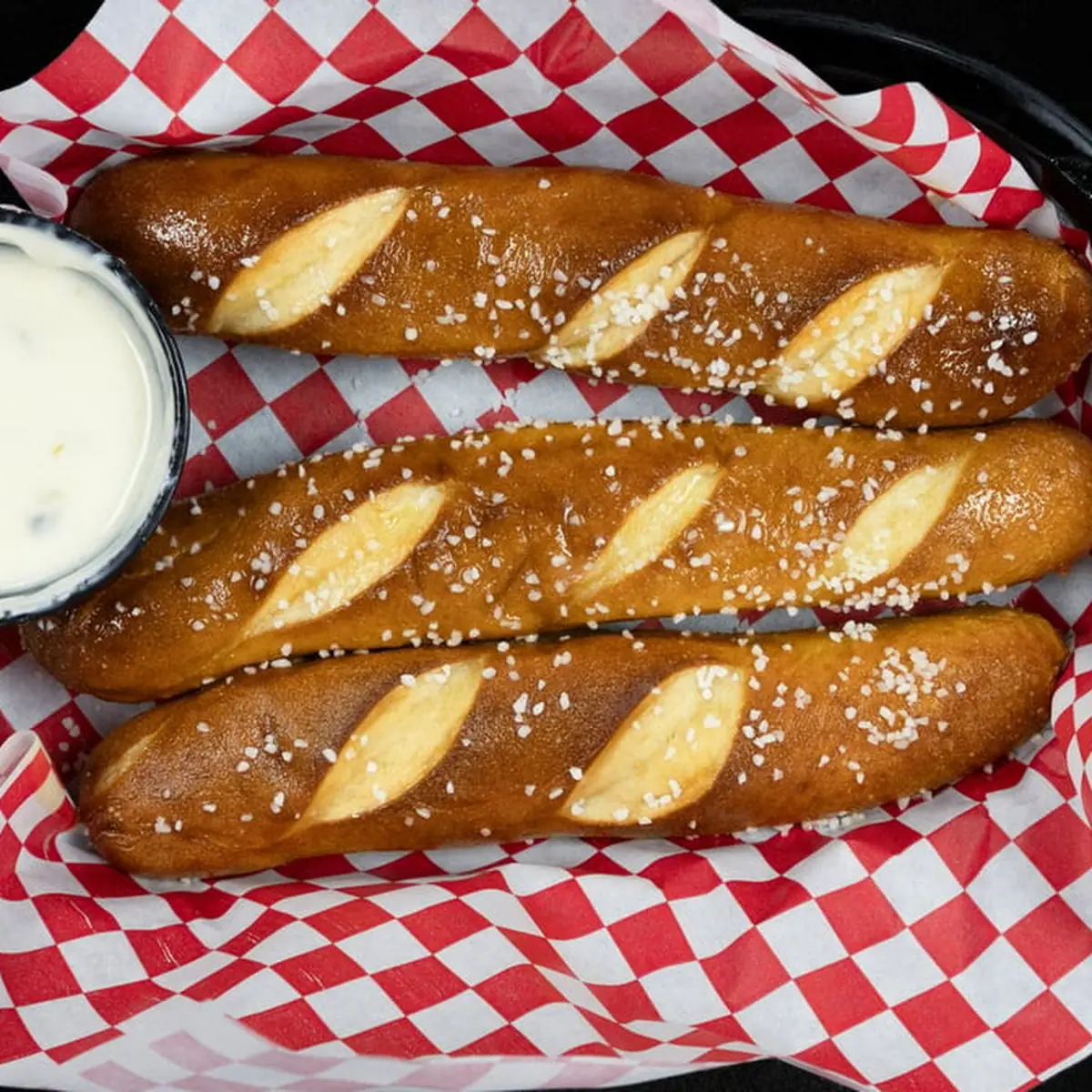 Pretzel Sticks with Cheese