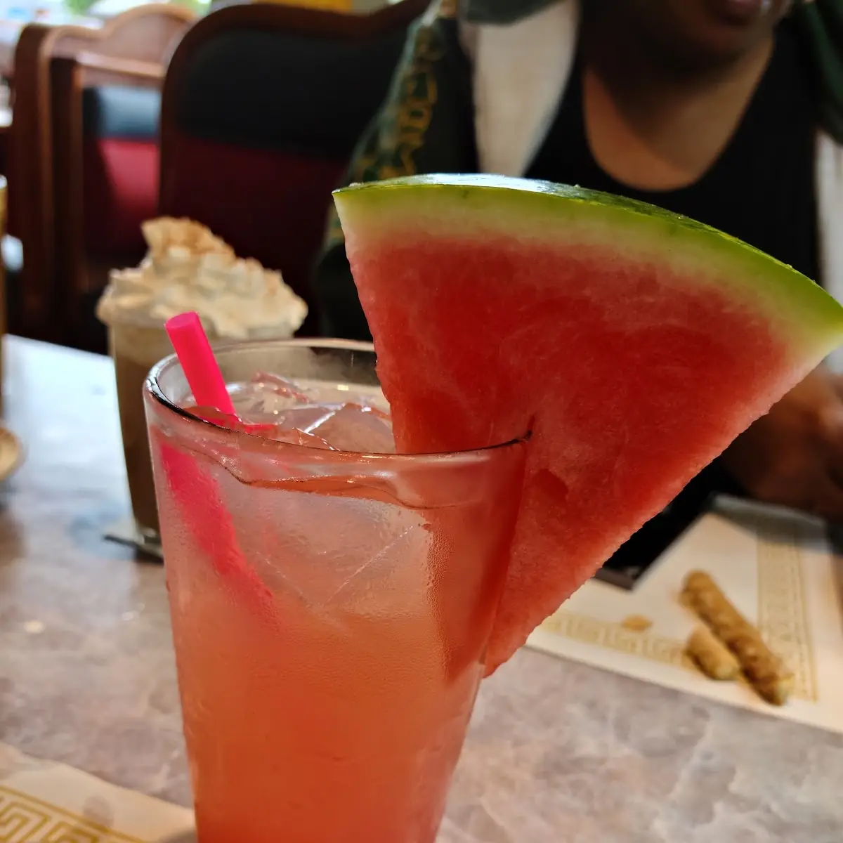 Watermelon Margarita on Ice