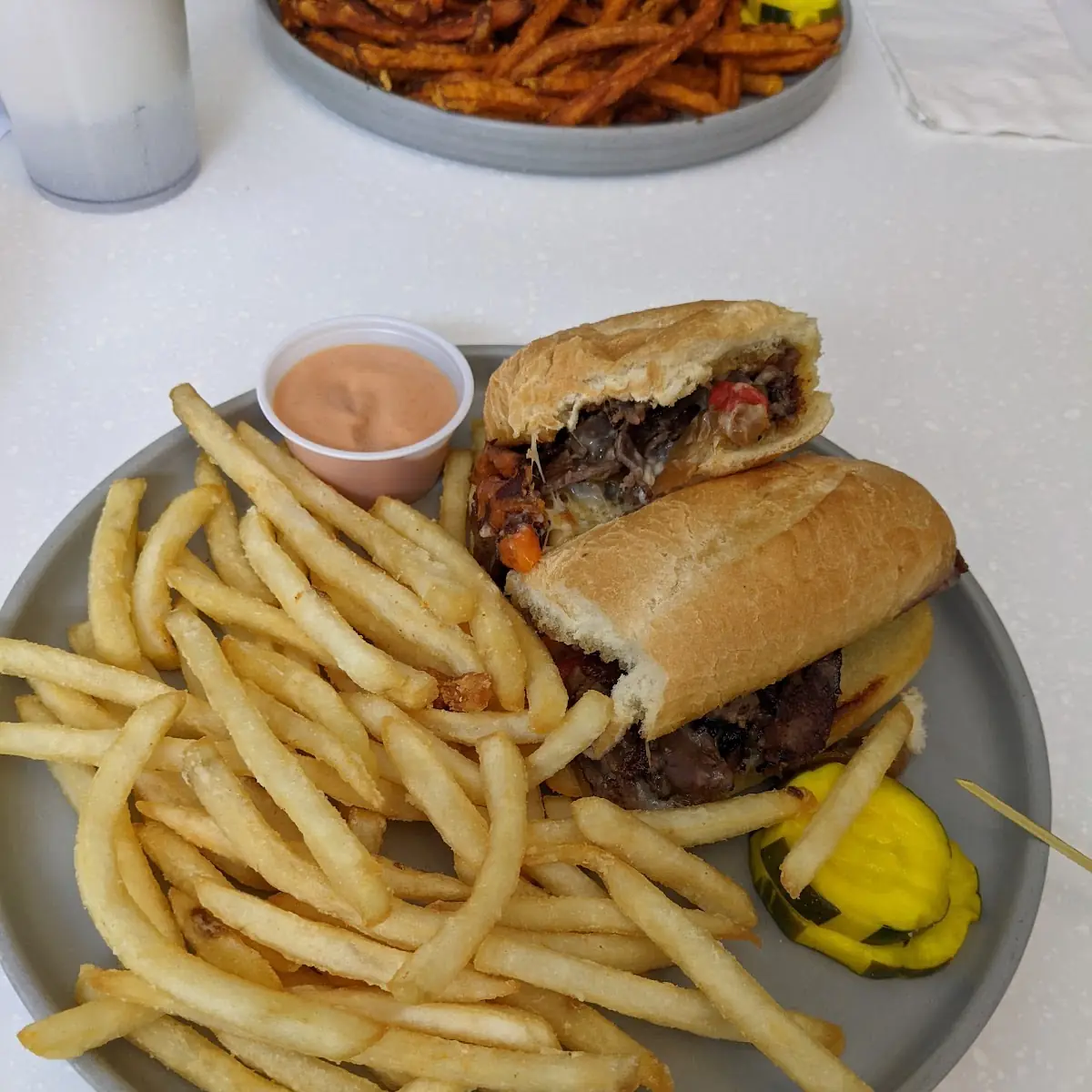 Philly Cheese Steak Sandwich