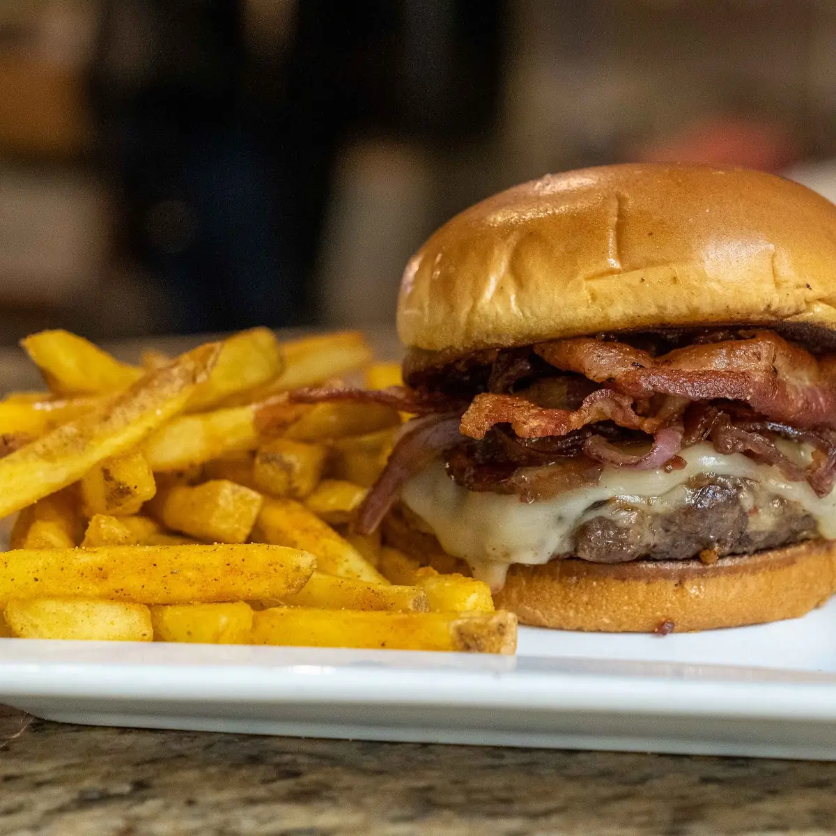 Mushroom Swiss Burger