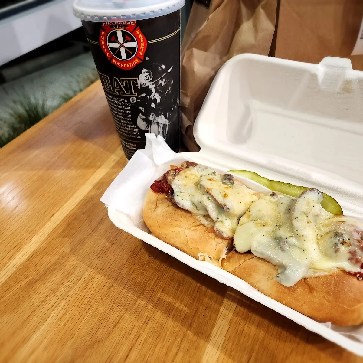 Chicken Meatball Sandwich