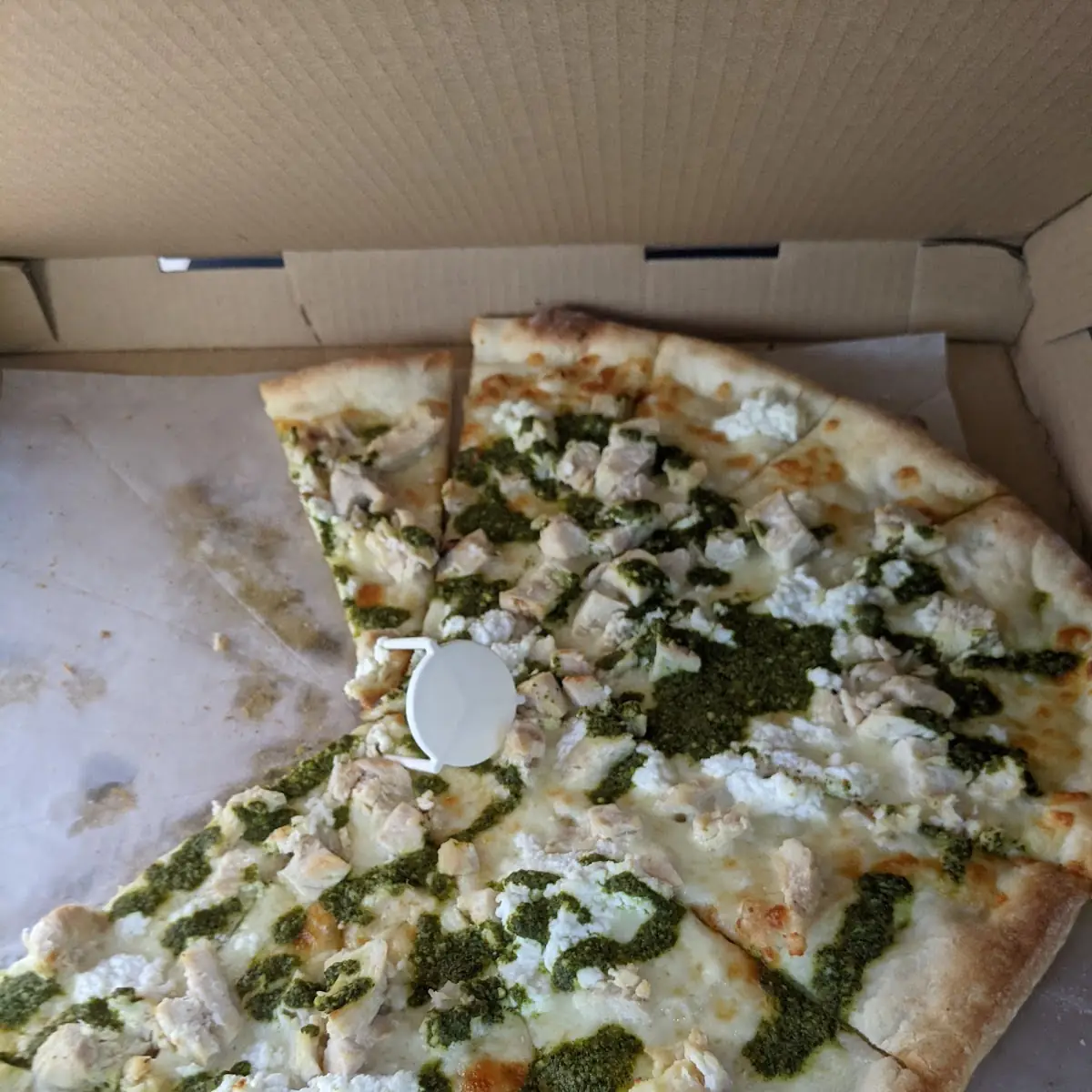 Pesto Chicken Pizza