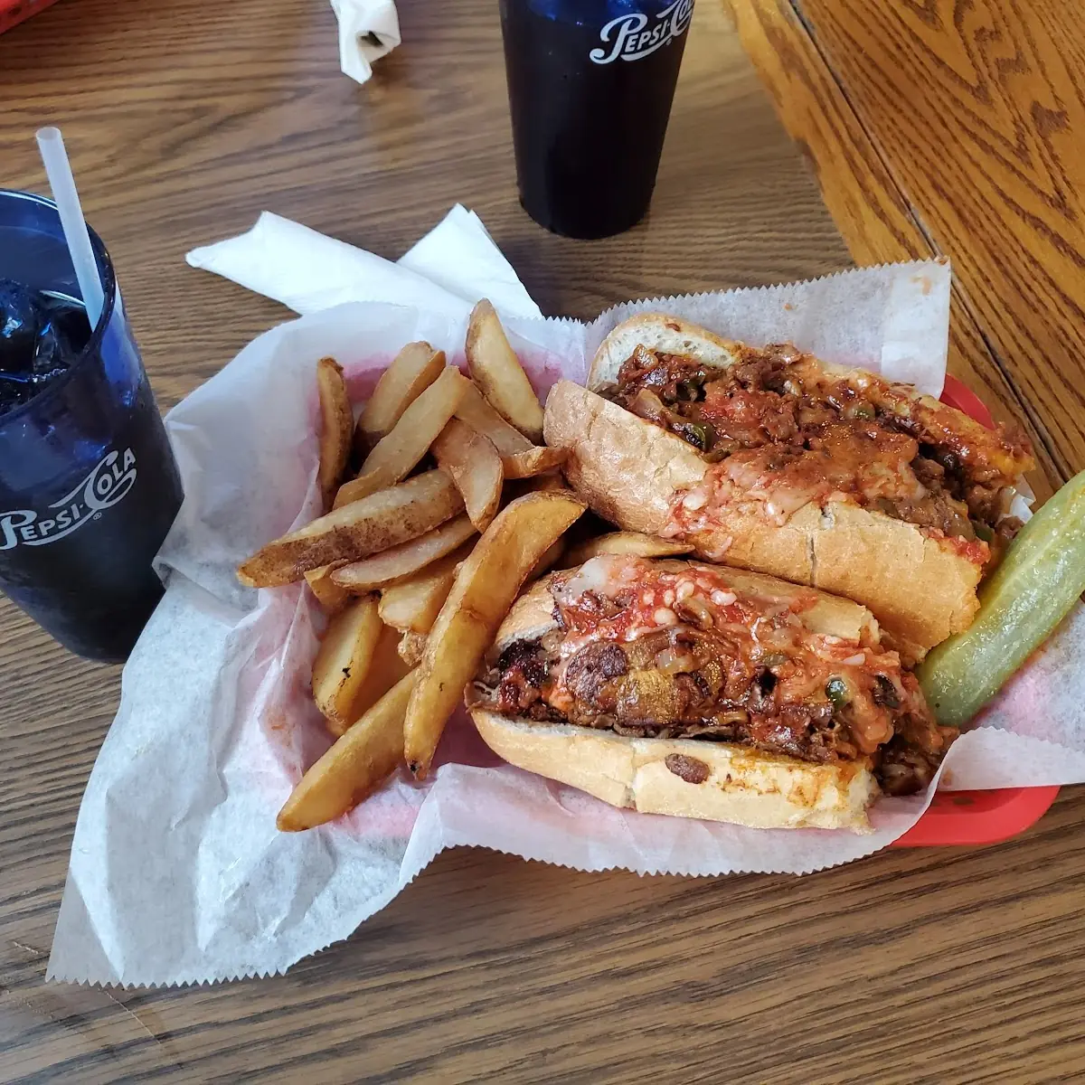 Pizza Steak Sub