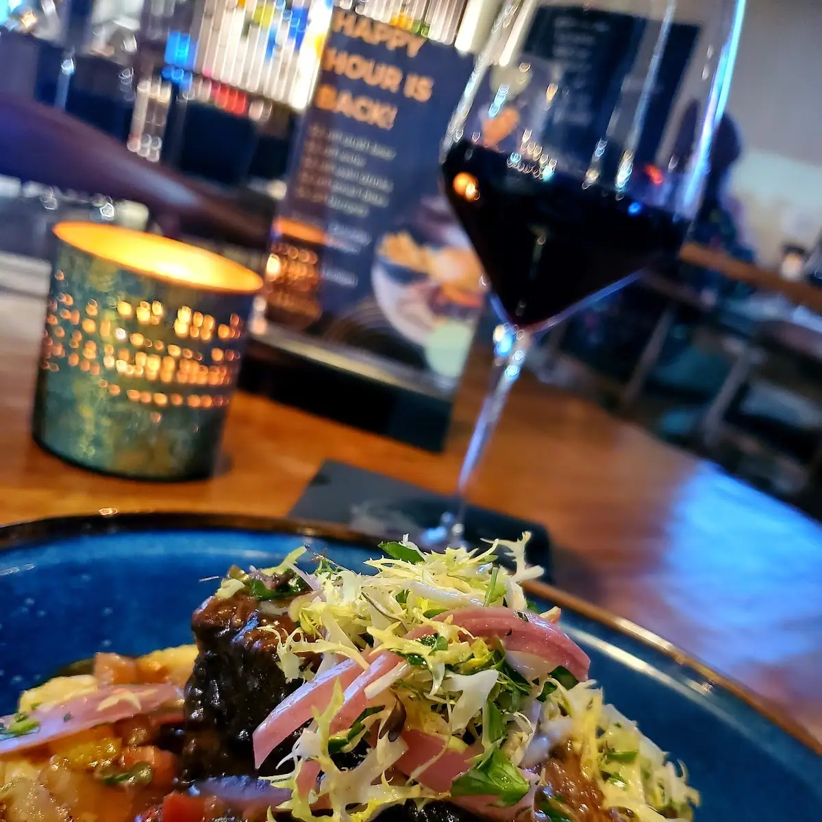 Short Ribs & Polenta Wine