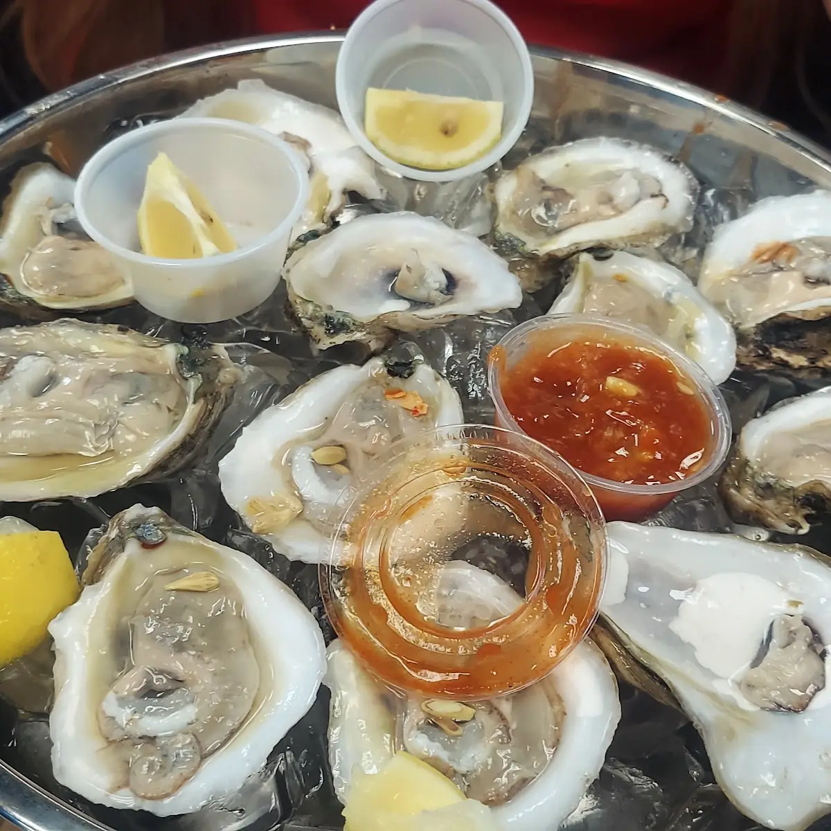 One Dozen Oysters on the Half Shell