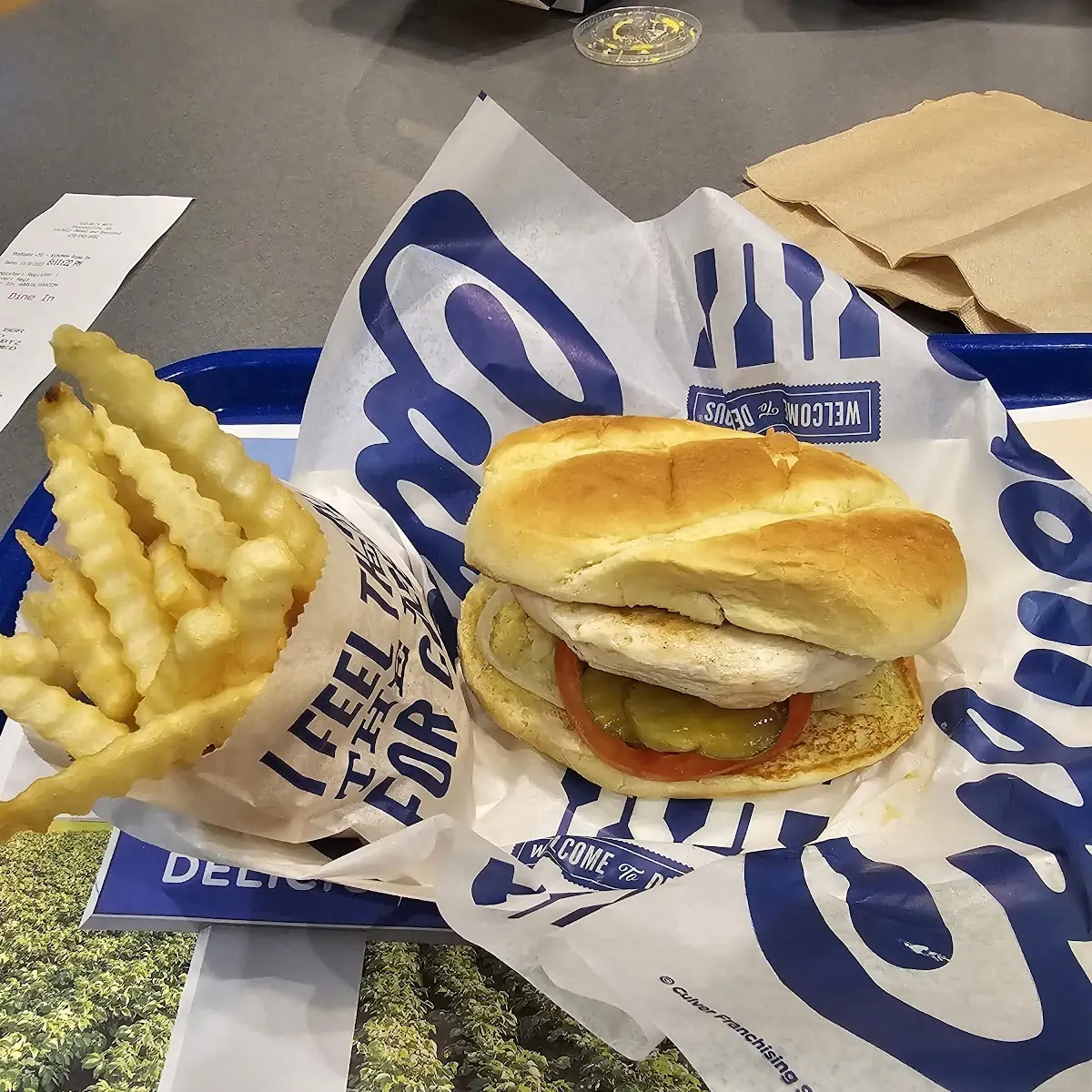 Grilled Chicken Sandwich Combo