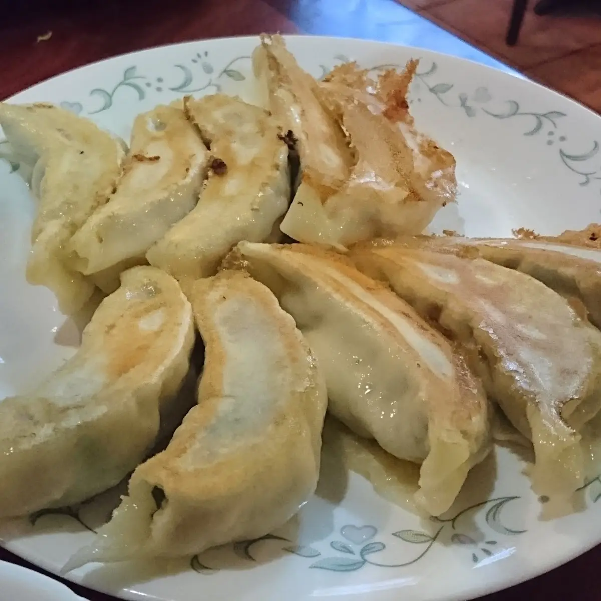 Fried Dumpling with Shrimp Pork and Vegetables