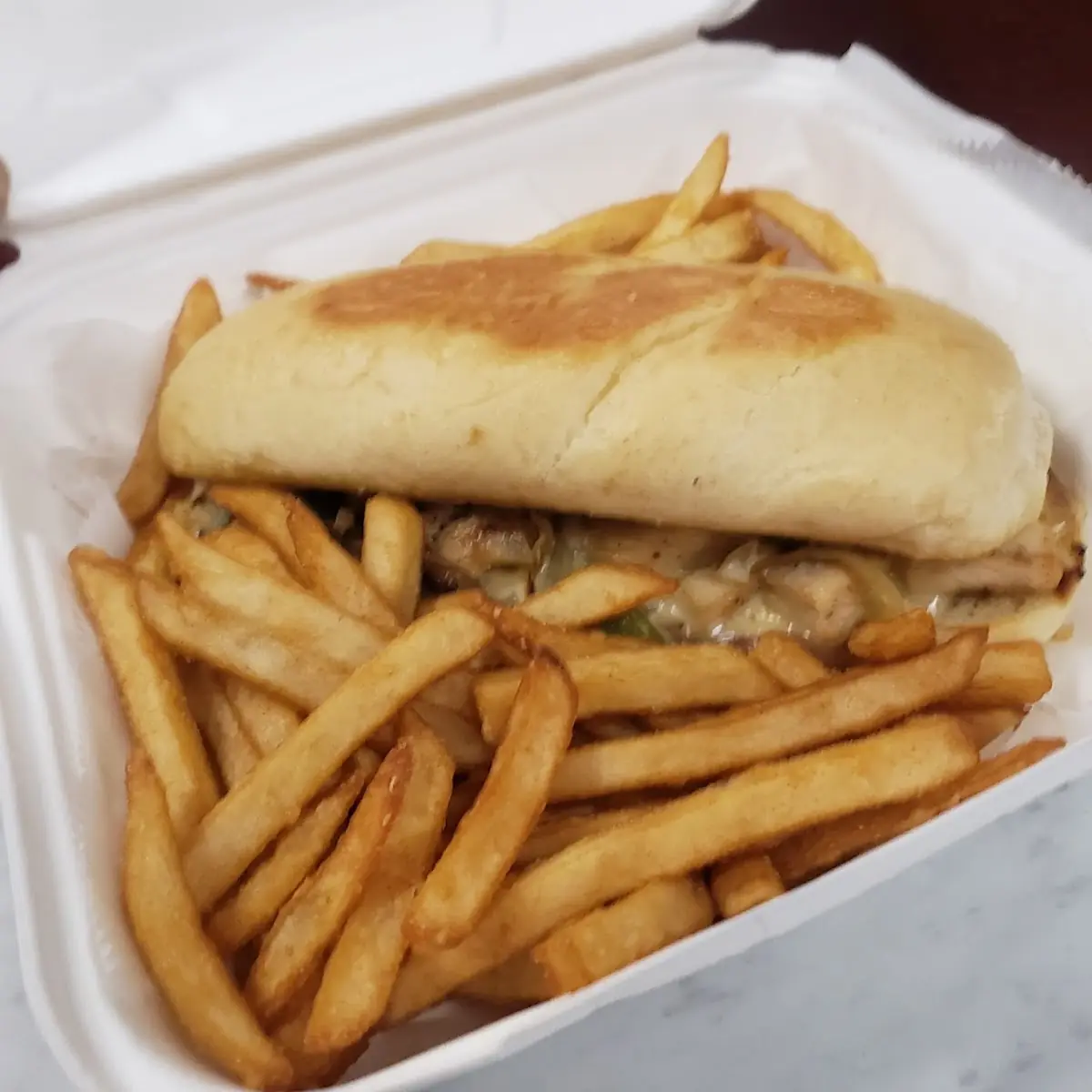 Chicken Cheesesteak Sandwich