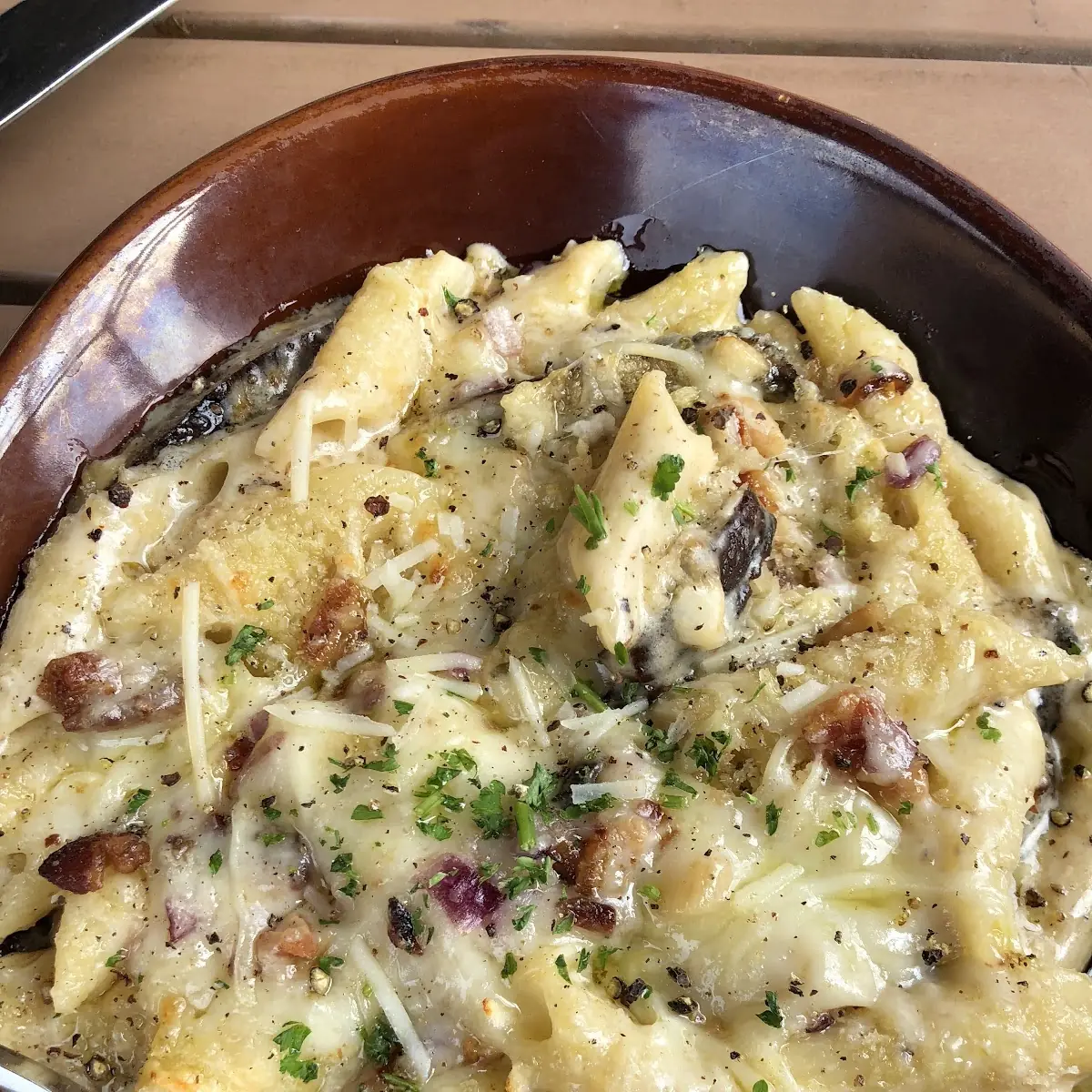 Mushroom Truffle Mac & Cheese