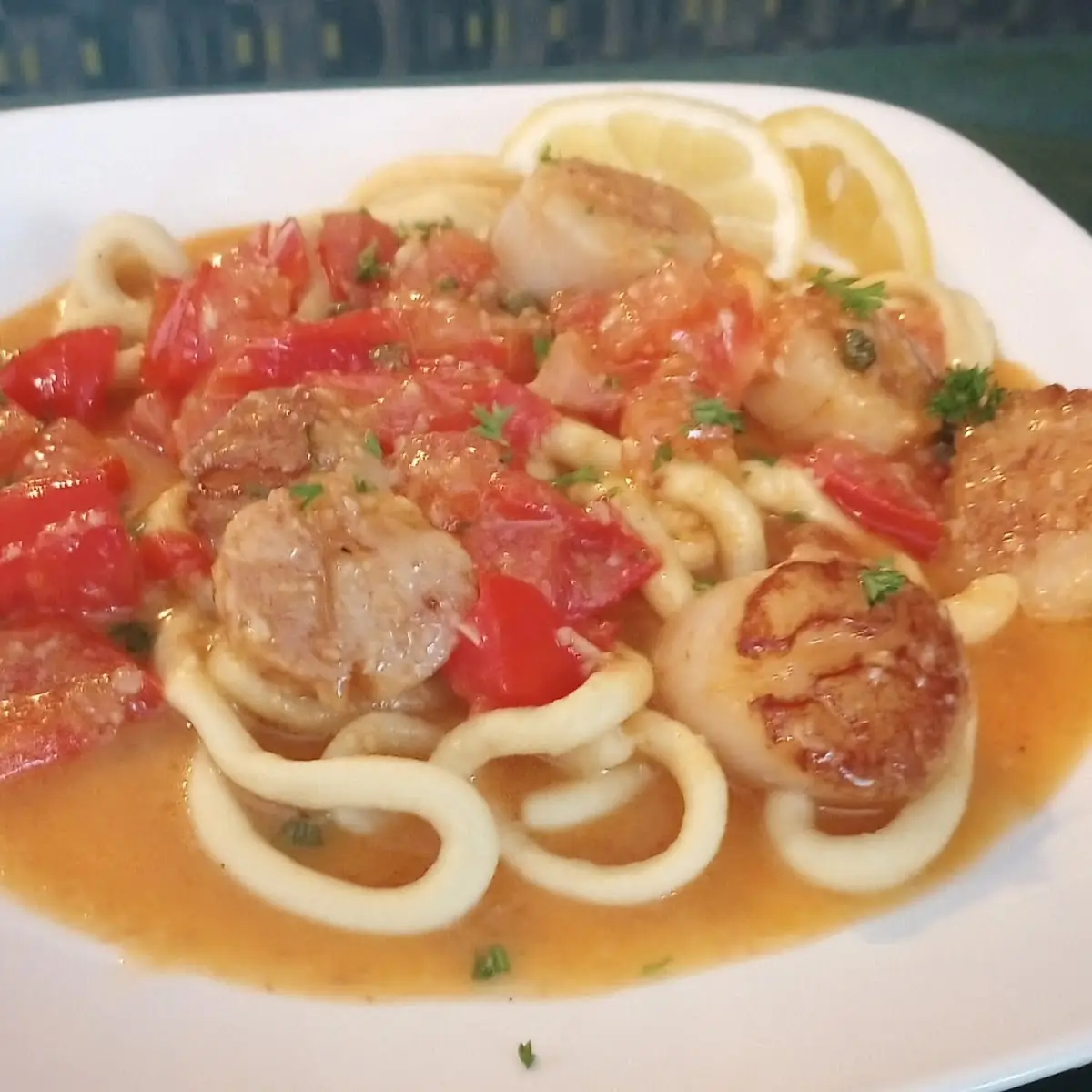 Pan Seared Scallops