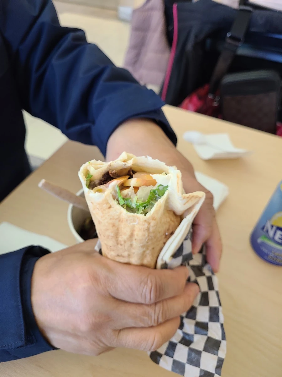Chicken Shawarma Wrap, BASHA Metrotown