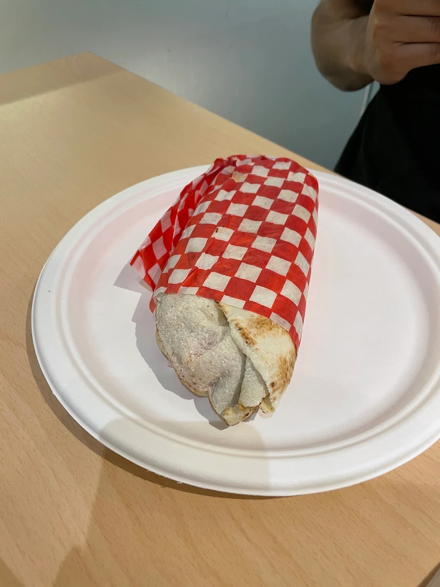 Mixed Shawarma Wrap, BASHA Metrotown