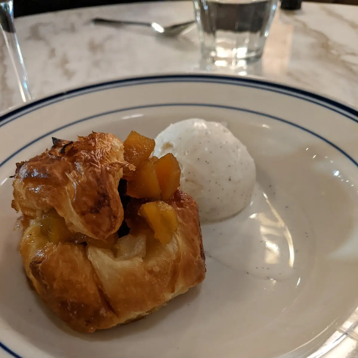 Apple Pie Kouign-Amann a La Mode