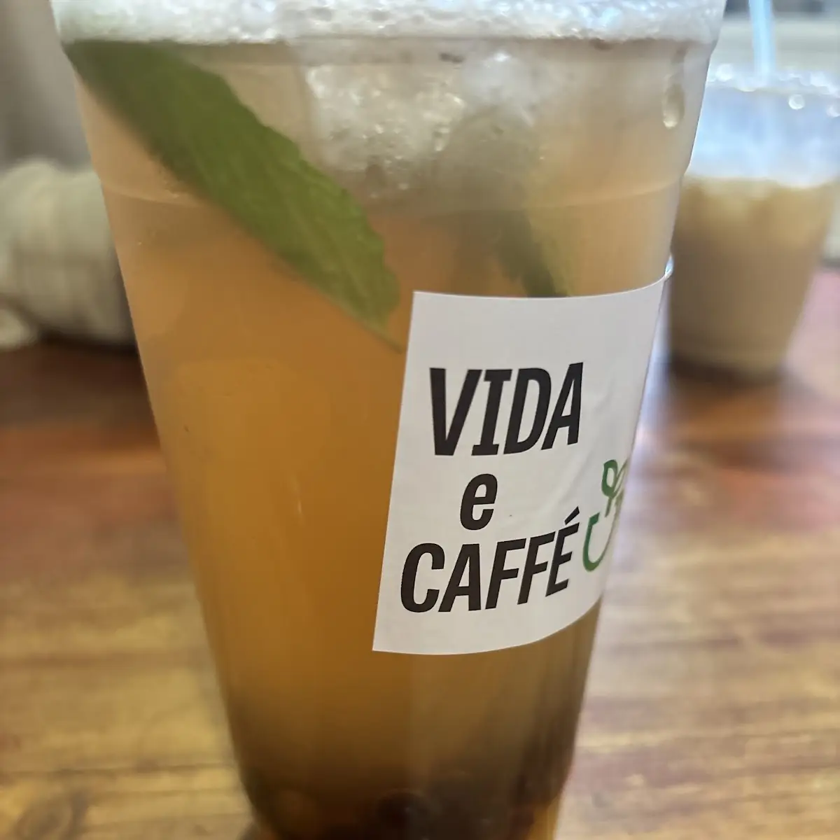 Boba Mint Tea
