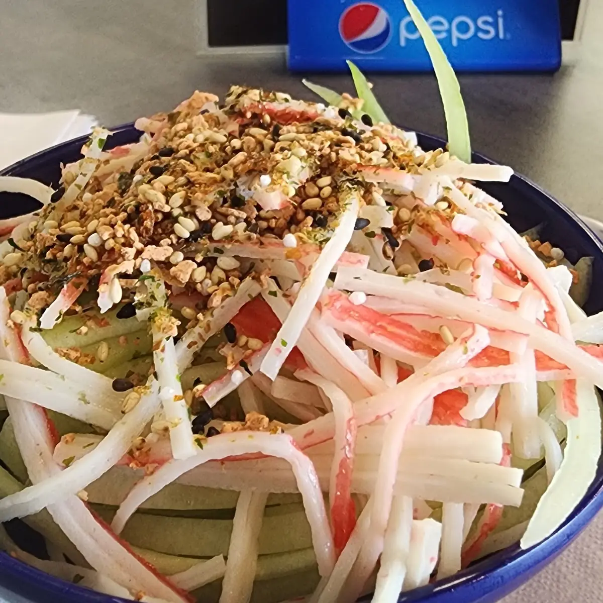 Crab and Cucumber Salad