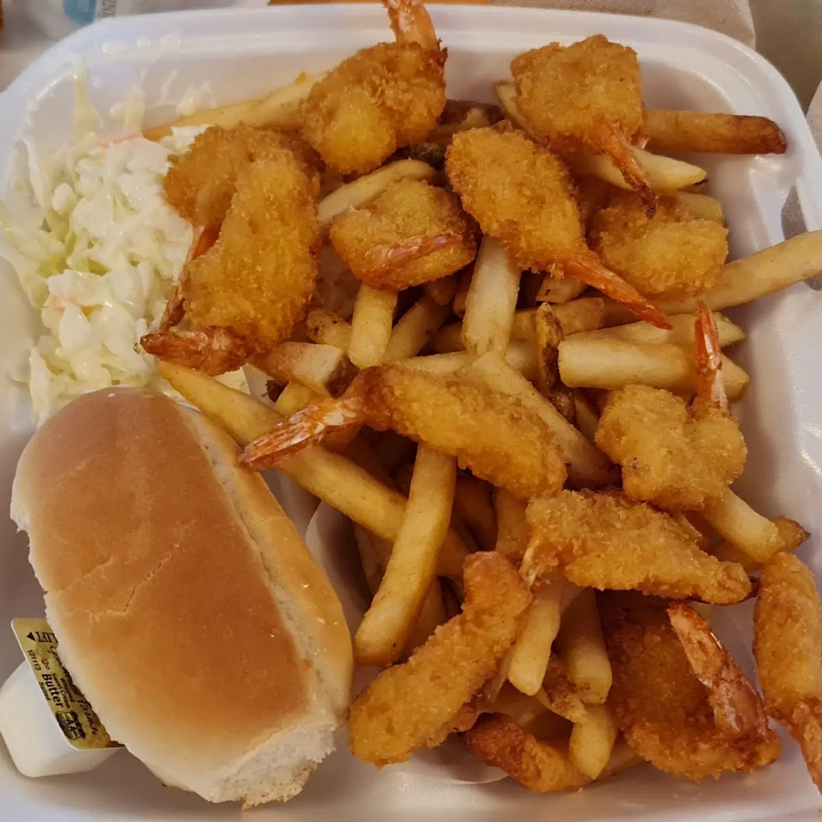 Fried Butterfly Shrimp Basket