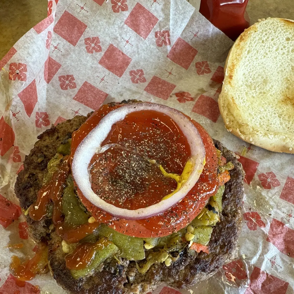 Green Chile Cheeseburger Deluxe