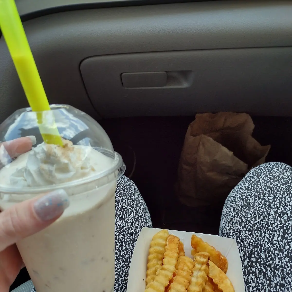 French Fries and Milkshake