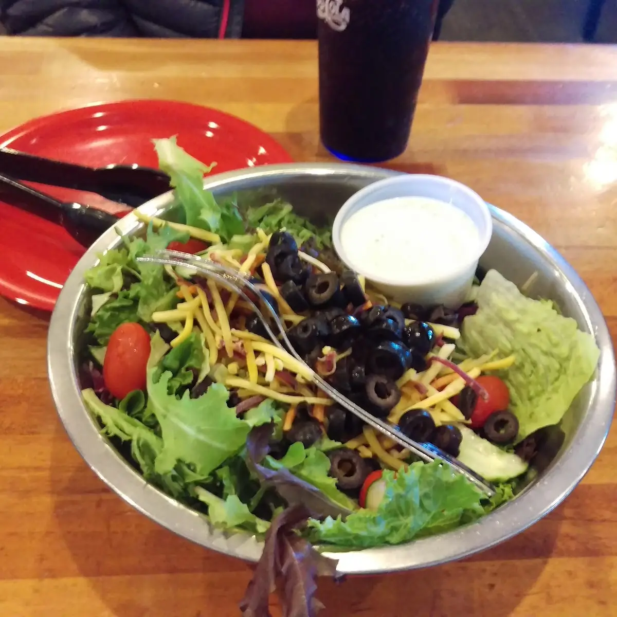 Large Side Salad with Ranch