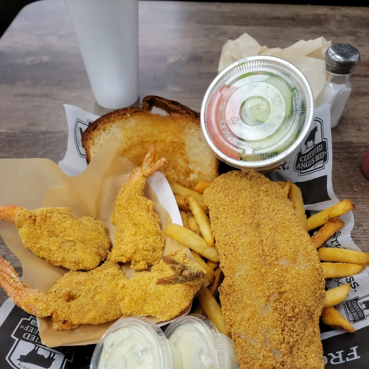 Fried Shrimp and Fish