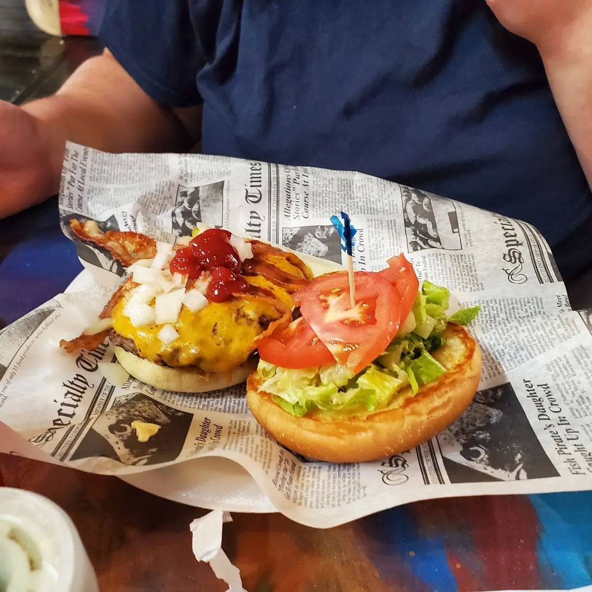 Buffalo Cheese Burger