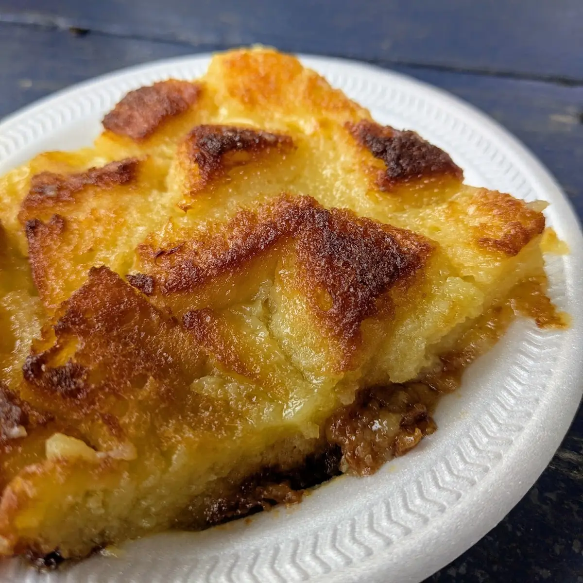 White Chocolate Bread Pudding