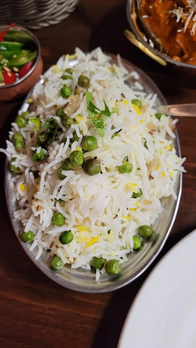 Peas Pulao, Albany Indian Tandoori Restaurant since 2011