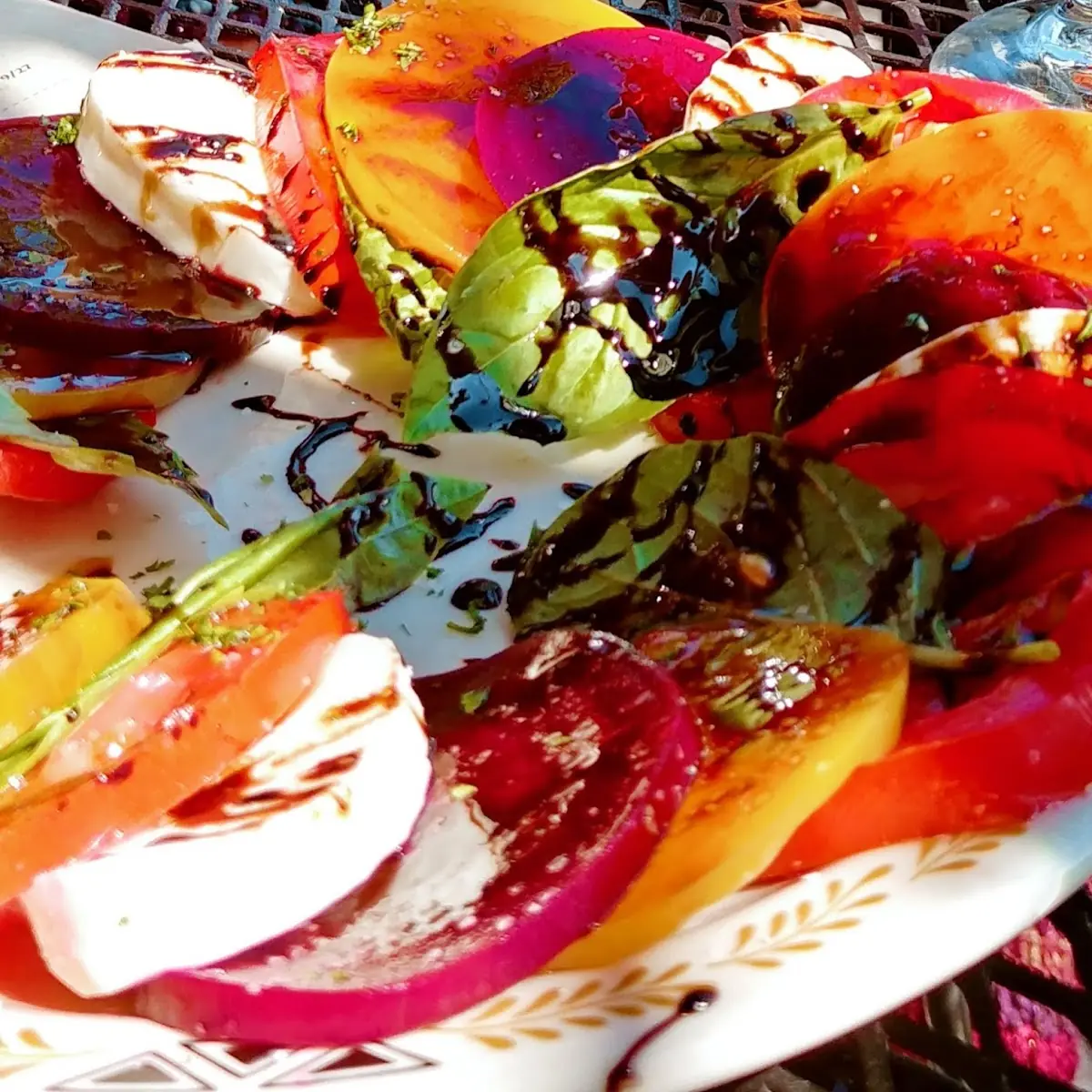 Caprese Salad with Beets