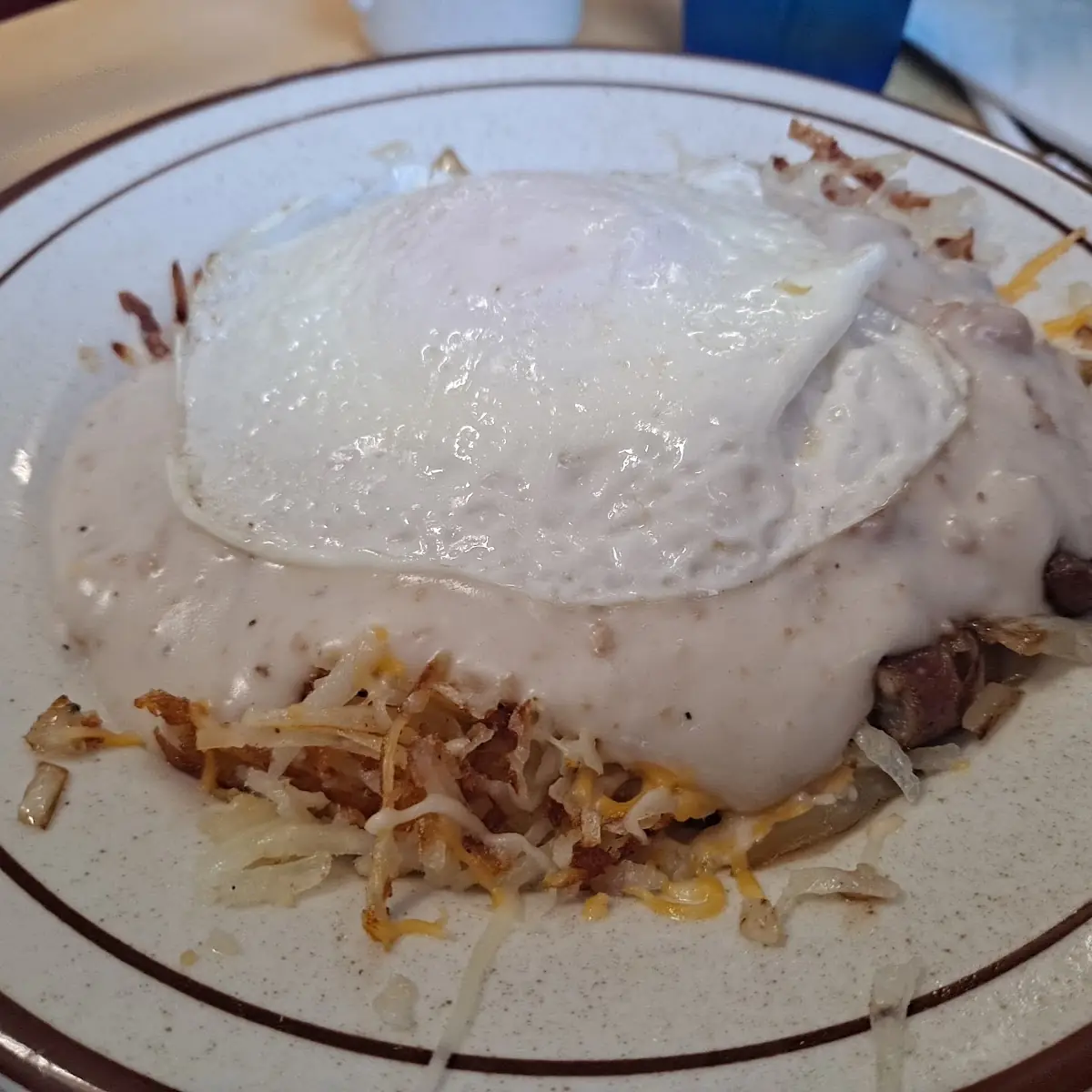 Two Eggs with Hash Browns