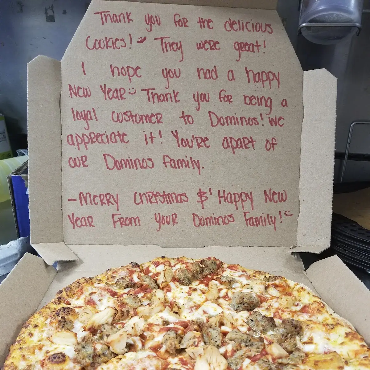 Sausage and Chicken Pizza
